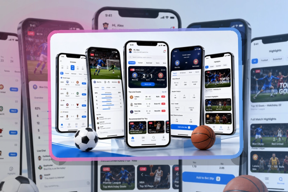 爱游戏 App使用亮点,比赛日更方便 页面展示